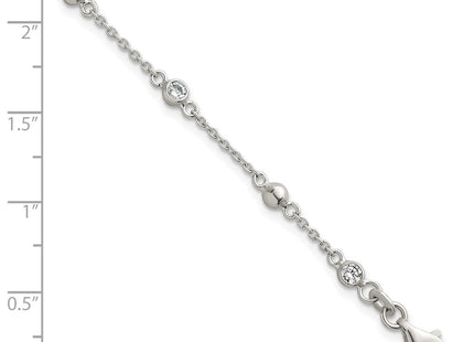 Sterling Silver Bracelets Style QG6941 - Classique Jewelry Inc.
