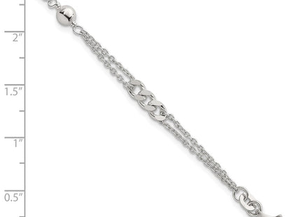 Sterling Silver Bracelets Style QG6942 - Classique Jewelry Inc.