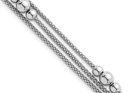 Sterling Silver Bracelets Style QG6946 - Classique Jewelry Inc.