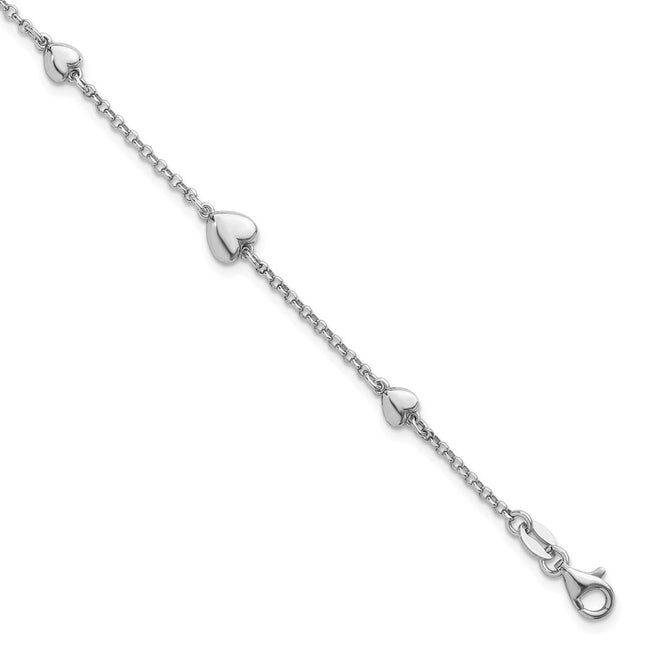 Sterling Silver Bracelets Style QG6951 - Classique Jewelry Inc.