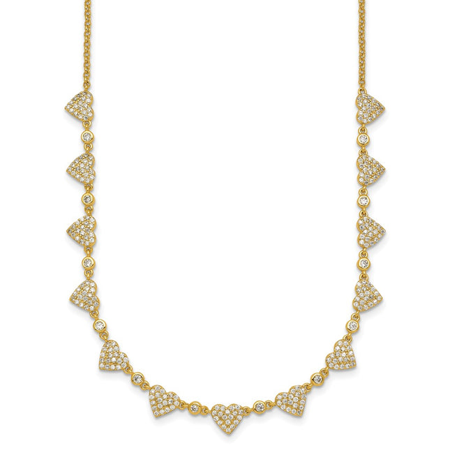 Sterling Silver Jewelry Style QG6955GP - Classique Jewelry Inc.