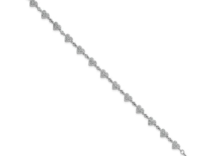 Sterling Silver Bracelets Style QG6956 - Classique Jewelry Inc.
