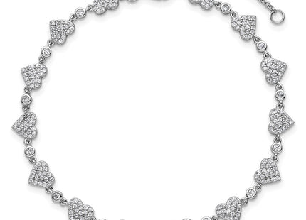 Sterling Silver Bracelets Style QG6956 - Classique Jewelry Inc.