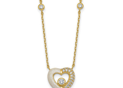 Sterling Silver Jewelry Style QG6957GP - Classique Jewelry Inc.