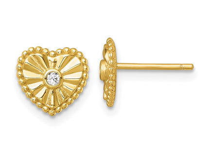 Sterling Silver Earrings Style QG6958EGP - Classique Jewelry Inc.