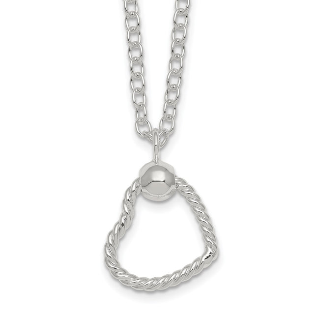 Sterling Silver Chain Necklaces Style QG6961 - Classique Jewelry Inc.