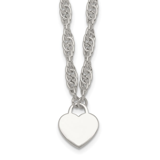 Sterling Silver Chain Necklaces Style QG6967 - Classique Jewelry Inc.