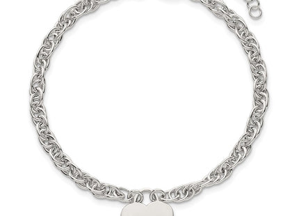 Sterling Silver Chain Bracelets Style QG6967 - Classique Jewelry Inc.