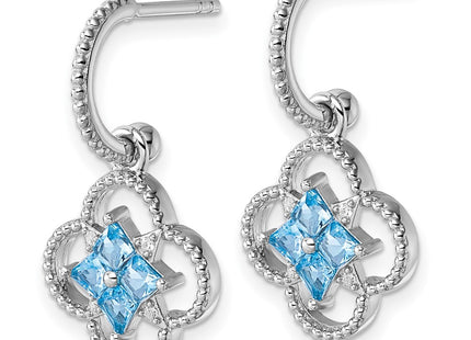 Sterling Silver Earrings Style QG6972E - Classique Jewelry Inc.