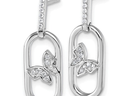 Sterling Silver Earrings Style QG6973E - Classique Jewelry Inc.