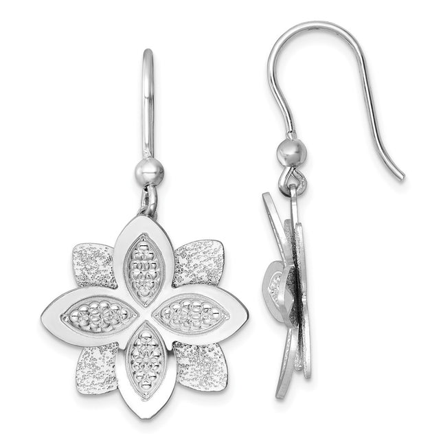 Sterling Silver Earrings Style QG6974E - Classique Jewelry Inc.