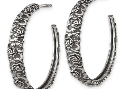 Sterling Silver Earrings Style QG6975E - Classique Jewelry Inc.