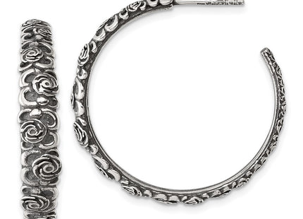 Sterling Silver Earrings Style QG6975E - Classique Jewelry Inc.