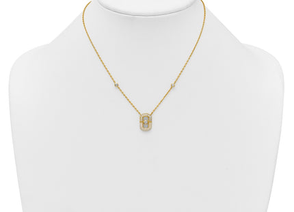 Sterling Silver Jewelry Style QG6979GP - Classique Jewelry Inc.