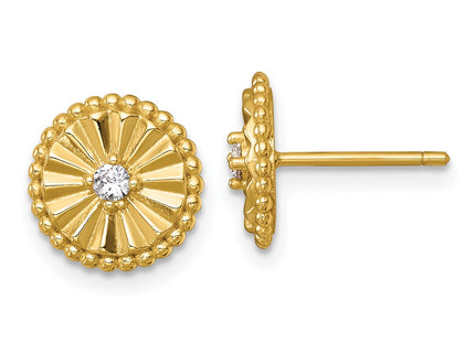 Sterling Silver Earrings Style QG6980EGP - Classique Jewelry Inc.