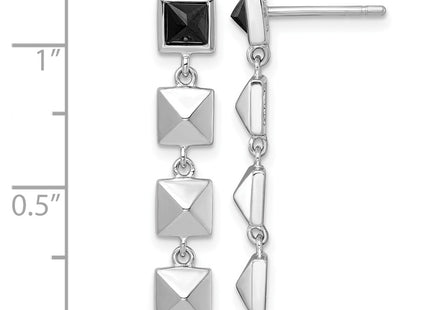 Sterling Silver Earrings Style QG6981E - Classique Jewelry Inc.