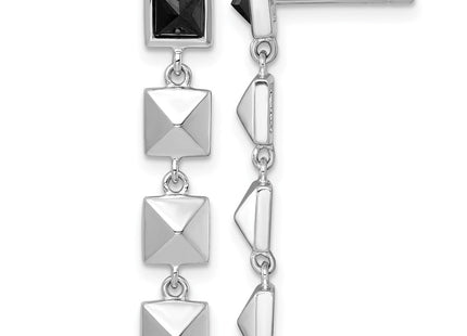 Sterling Silver Earrings Style QG6981E - Classique Jewelry Inc.
