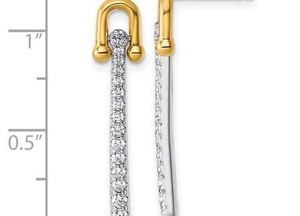 Sterling Silver Earrings Style QG6982E - Classique Jewelry Inc.