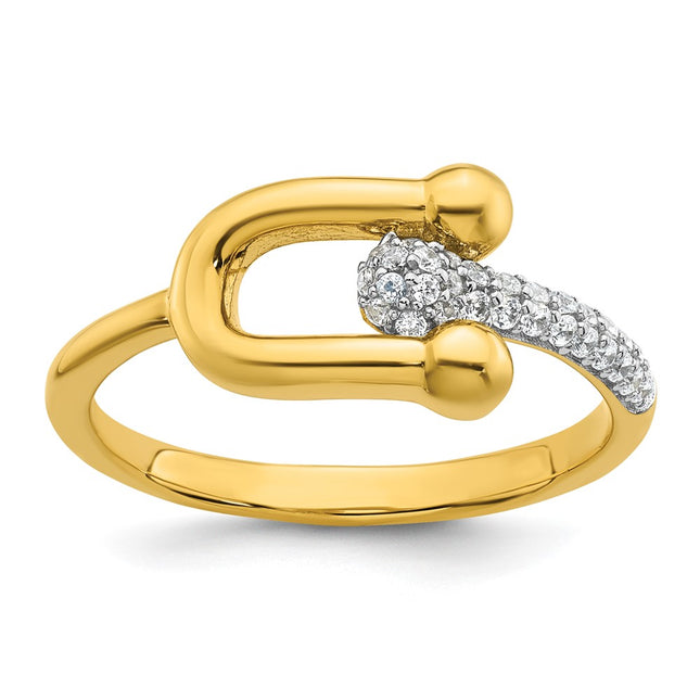 Sterling Silver Rings Style QG6982R - Classique Jewelry Inc.