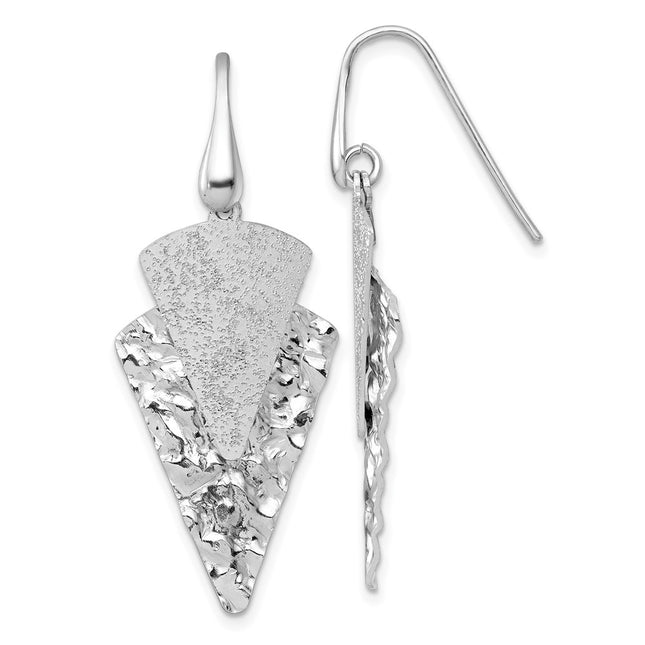 Sterling Silver Earrings Style QG6983E - Classique Jewelry Inc.