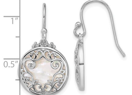 Sterling Silver Earrings Style QG6985E - Classique Jewelry Inc.