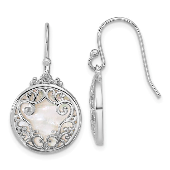 Sterling Silver Earrings Style QG6985E - Classique Jewelry Inc.