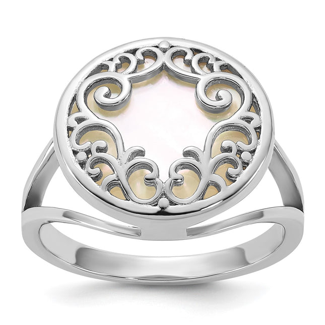 Sterling Silver Rings Style QG6985R - Classique Jewelry Inc.