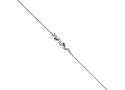 Sterling Silver Bracelets Style QG6986 - Classique Jewelry Inc.