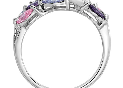 Sterling Silver Rings Style QG6986R - Classique Jewelry Inc.