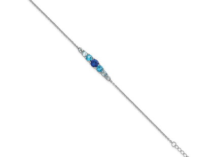 Sterling Silver Bracelets Style QG6987 - Classique Jewelry Inc.
