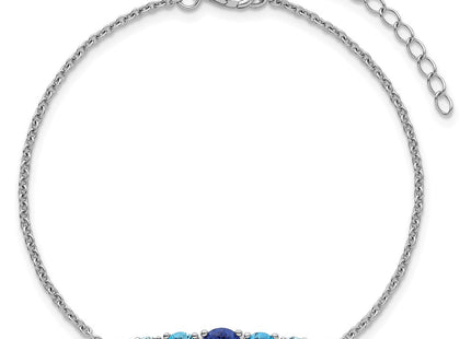 Sterling Silver Bracelets Style QG6987 - Classique Jewelry Inc.