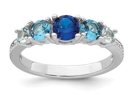 Sterling Silver Rings Style QG6987R - Classique Jewelry Inc.