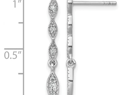 Sterling Silver Earrings Style QG6988E - Classique Jewelry Inc.