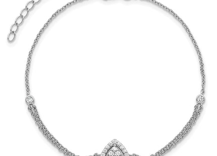 Sterling Silver Bracelets Style QG6989 - Classique Jewelry Inc.