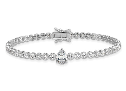 Sterling Silver Bracelets Style QG6992 - Classique Jewelry Inc.