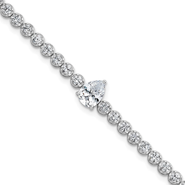 Sterling Silver Bracelets Style QG6992 - Classique Jewelry Inc.