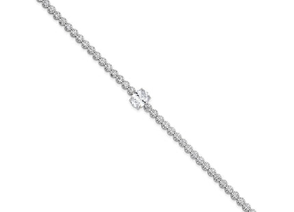 Sterling Silver Bracelets Style QG6993 - Classique Jewelry Inc.