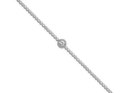 Sterling Silver Bracelets Style QG6995 - Classique Jewelry Inc.