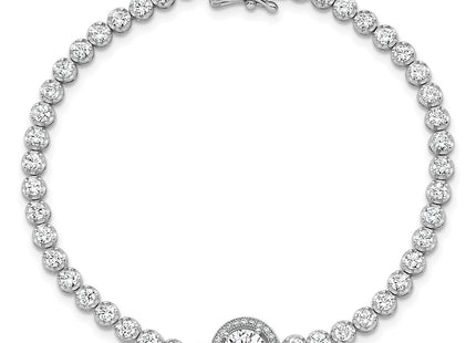 Sterling Silver Bracelets Style QG6995 - Classique Jewelry Inc.