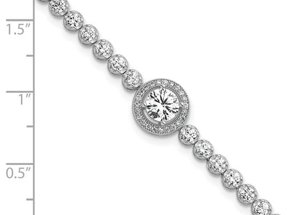 Sterling Silver Bracelets Style QG6995 - Classique Jewelry Inc.