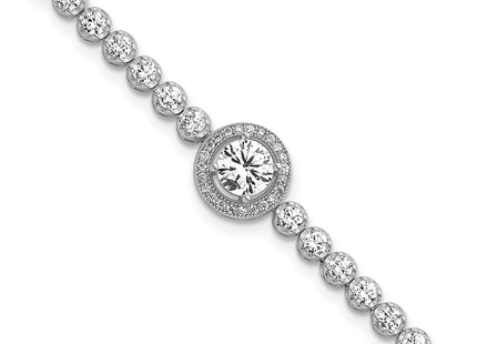 Sterling Silver Bracelets Style QG6995 - Classique Jewelry Inc.