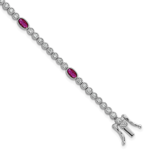 Sterling Silver Bracelets Style QG6996 - Classique Jewelry Inc.