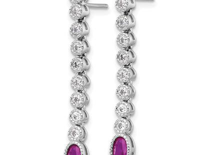 Sterling Silver Earrings Style QG6996E - Classique Jewelry Inc.