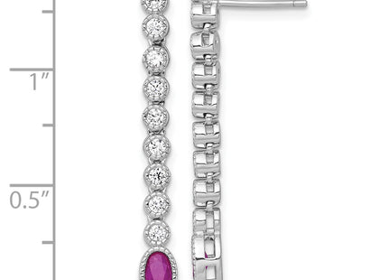 Sterling Silver Earrings Style QG6996E - Classique Jewelry Inc.