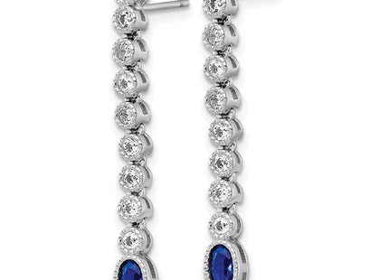 Sterling Silver Earrings Style QG6997E - Classique Jewelry Inc.