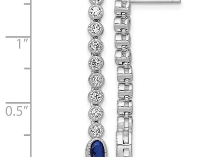 Sterling Silver Earrings Style QG6997E - Classique Jewelry Inc.