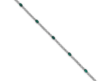 Sterling Silver Bracelets Style QG6998 - Classique Jewelry Inc.