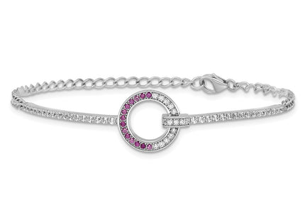 Sterling Silver Bracelets Style QG7002 - Classique Jewelry Inc.