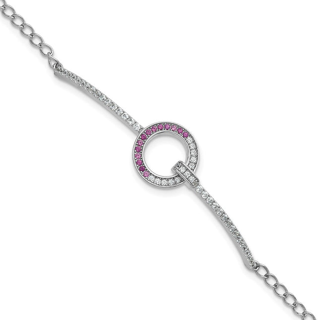Sterling Silver Bracelets Style QG7002 - Classique Jewelry Inc.