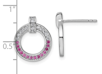 Sterling Silver Earrings Style QG7002E - Classique Jewelry Inc.